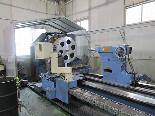 Large diameter NC face lathe DL-162 photograph